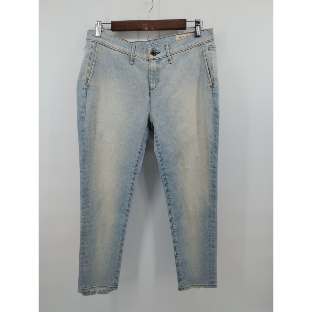 Rag & Bone Jeans  Denim Light Wash Size 26 Capri Power Dash  Trouser